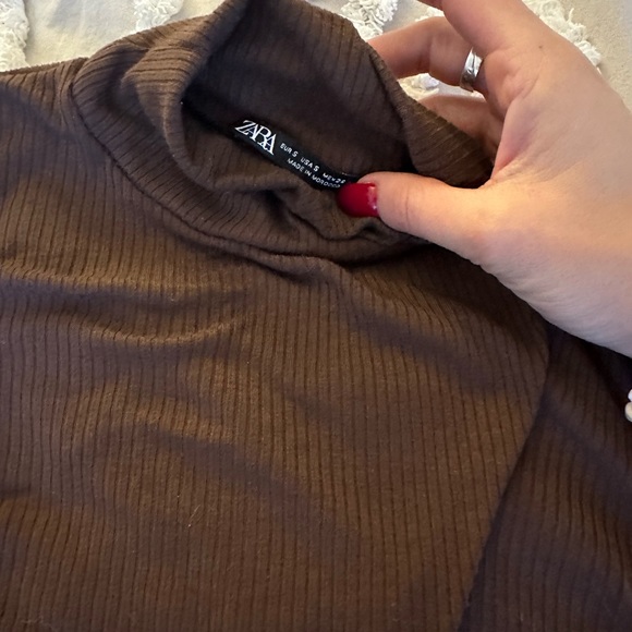 Brown Zara tank top size small - Picture 2 of 2